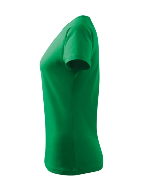Koszulka bawełniana damska slim-fit Dream Malfini zielona