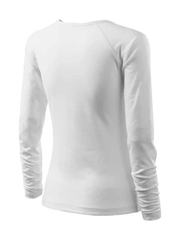 Koszulka bawełniana damska slim-fit Elegance Malfini biała