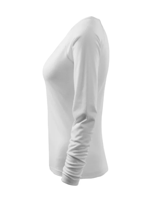 Koszulka bawełniana damska slim-fit Elegance Malfini biała