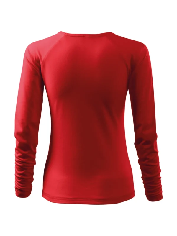 Koszulka bawełniana damska slim-fit Elegance Malfini czerwona