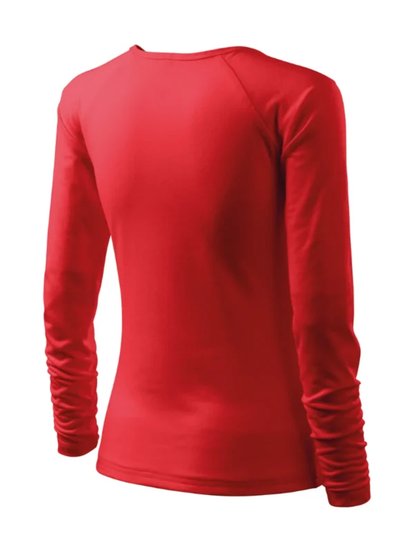 Koszulka bawełniana damska slim-fit Elegance Malfini czerwona