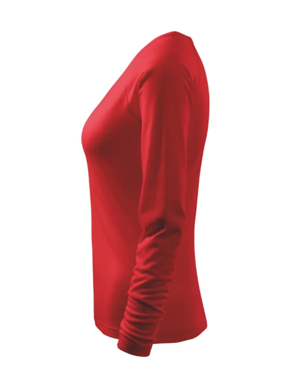 Koszulka bawełniana damska slim-fit Elegance Malfini czerwona