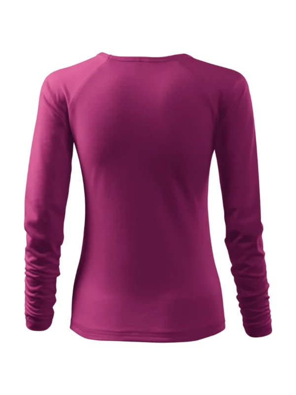 Koszulka bawełniana damska slim-fit Elegance Malfini fuksja