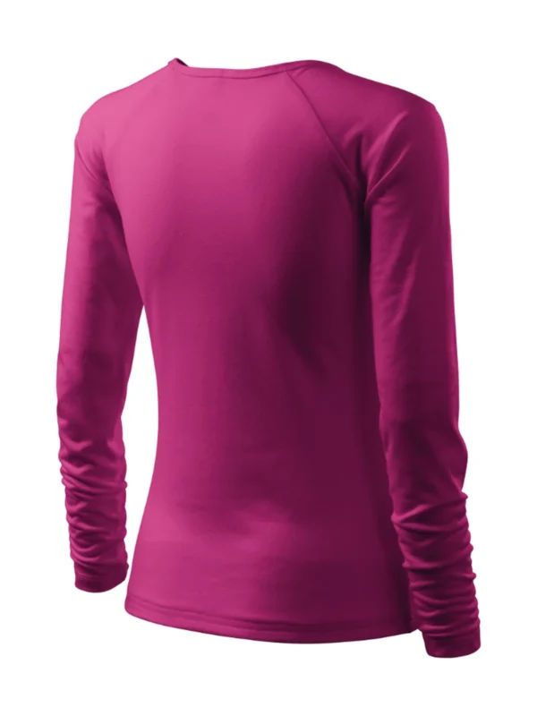 Koszulka bawełniana damska slim-fit Elegance Malfini fuksja