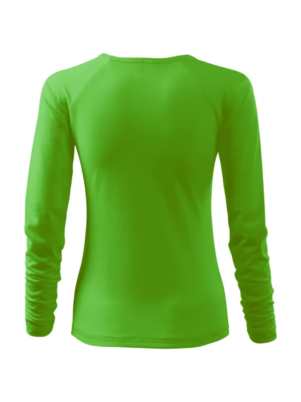 Koszulka bawełniana damska slim-fit Elegance Malfini zielona