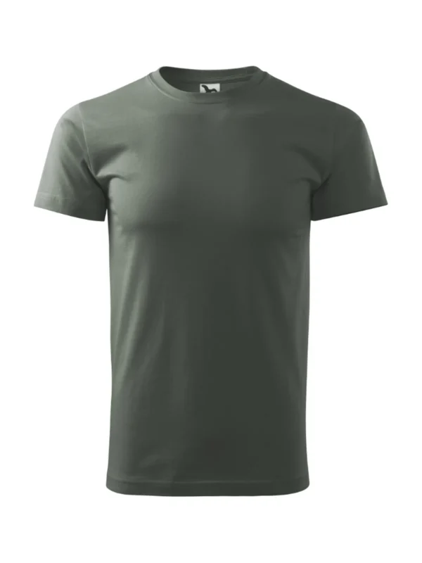 Koszulka bawełniana Heavy New Malfini ciemny khaki