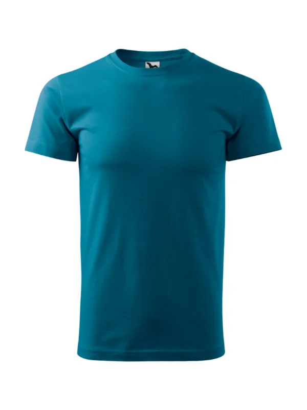 Koszulka bawełniana Heavy New Malfini petrol blue