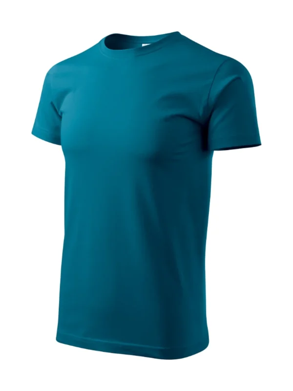 Koszulka bawełniana Heavy New Malfini petrol blue
