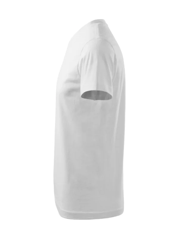Koszulka bawełniana Heavy V-neck Malfini biała