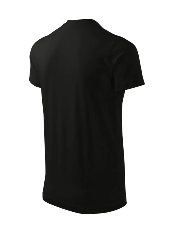 Koszulka bawełniana Heavy V-neck Malfini czarna