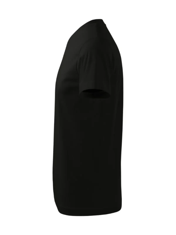 Koszulka bawełniana Heavy V-neck Malfini czarna