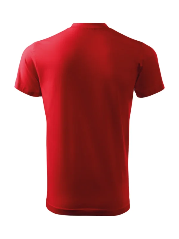 Koszulka bawełniana Heavy V-neck Malfini czerwona