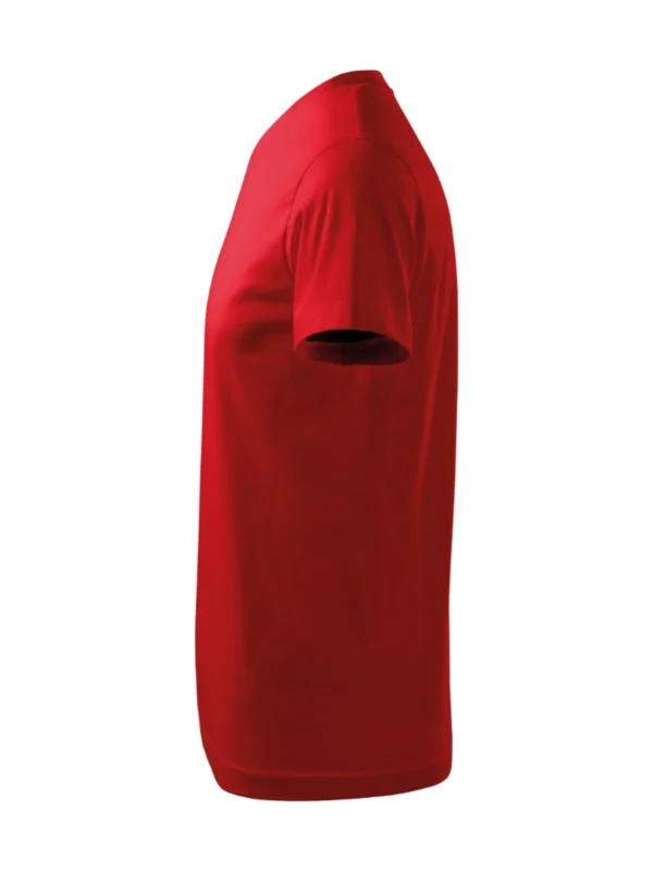 Koszulka bawełniana Heavy V-neck Malfini czerwona