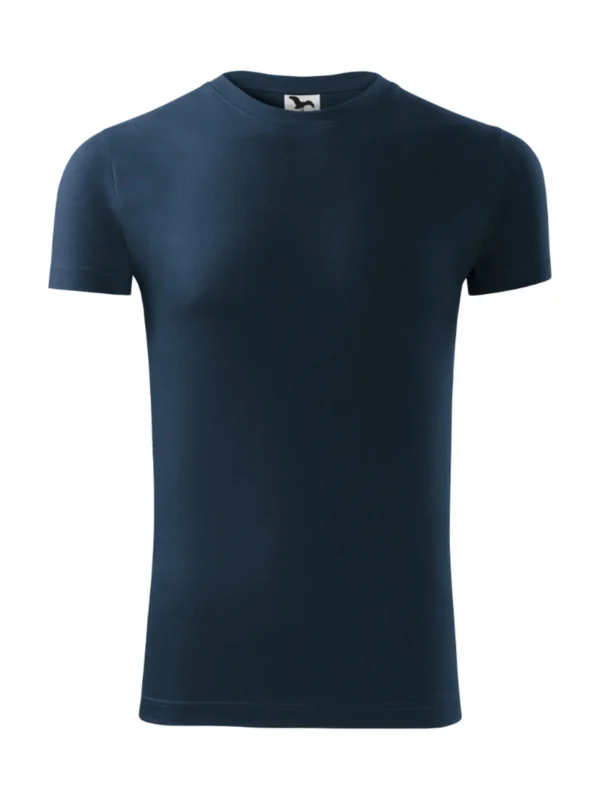 Koszulka bawełniana męska Slim-fit Viper Malfini granatowa