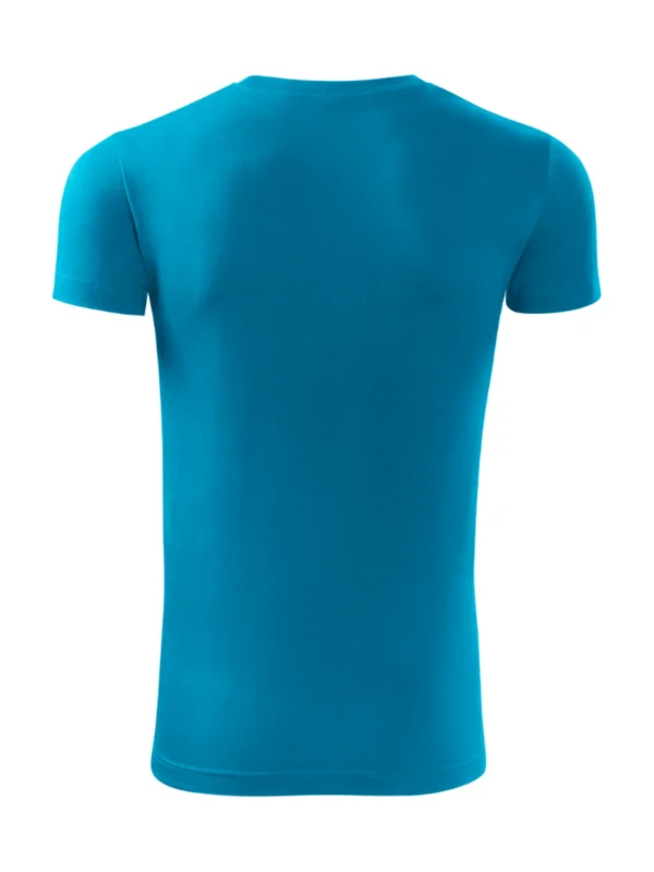 Koszulka bawełniana męska Slim-fit Viper Malfini turkusowa
