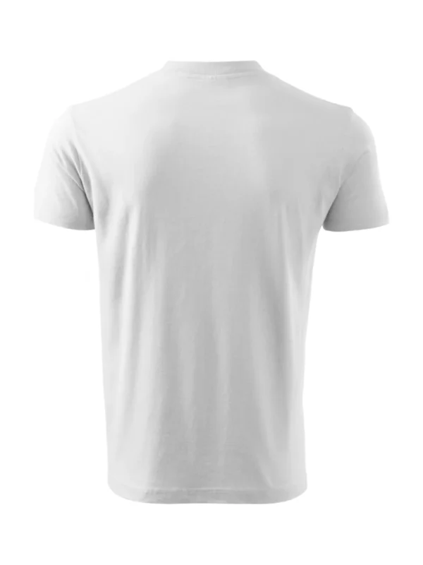 Koszulka bawełniana V-neck Classic Malfini biała
