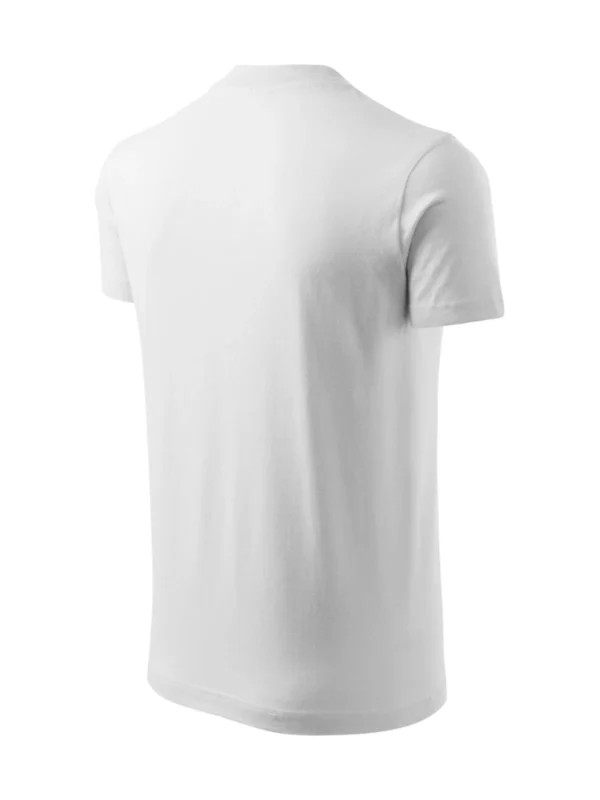 Koszulka bawełniana V-neck Classic Malfini biała