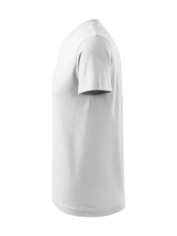 Koszulka bawełniana V-neck Classic Malfini biała