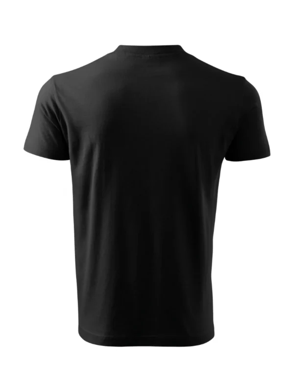 Koszulka bawełniana V-neck Classic Malfini czarna