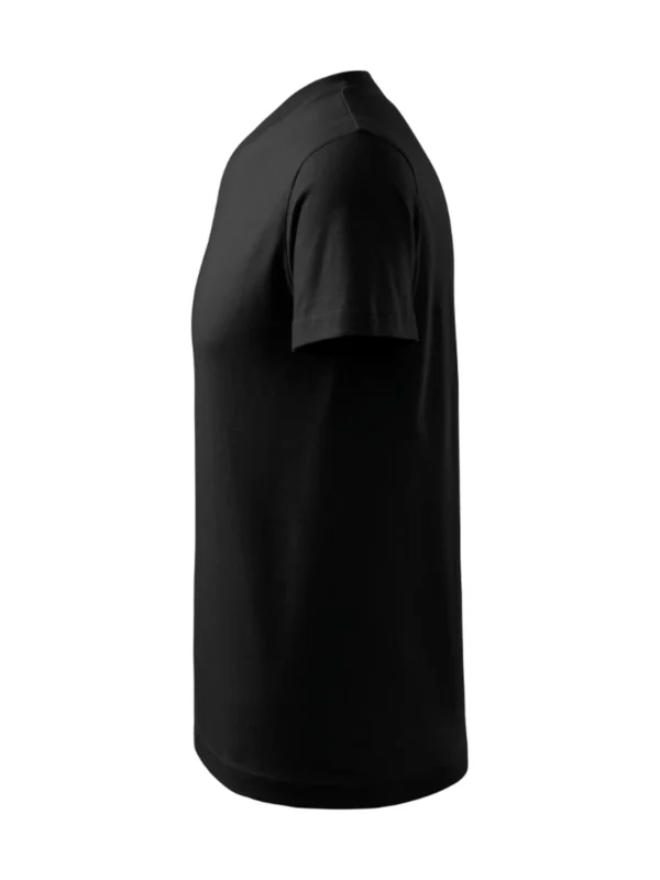 Koszulka bawełniana V-neck Classic Malfini czarna