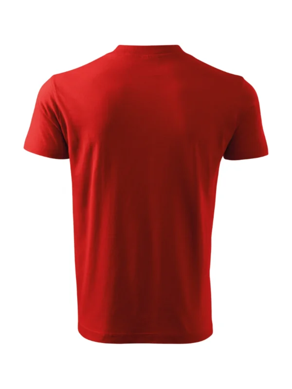 Koszulka bawełniana V-neck Classic Malfini czerwona