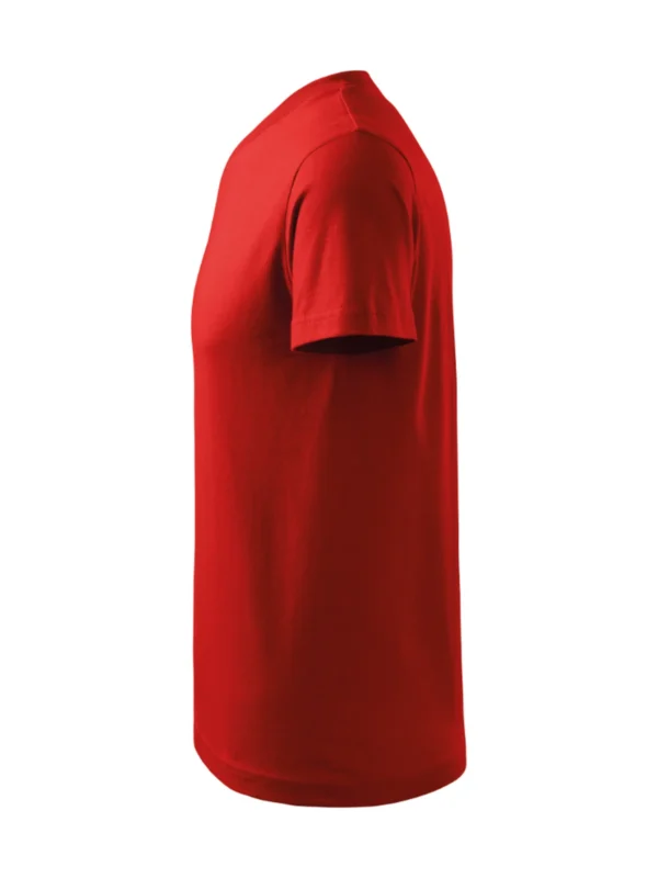 Koszulka bawełniana V-neck Classic Malfini czerwona