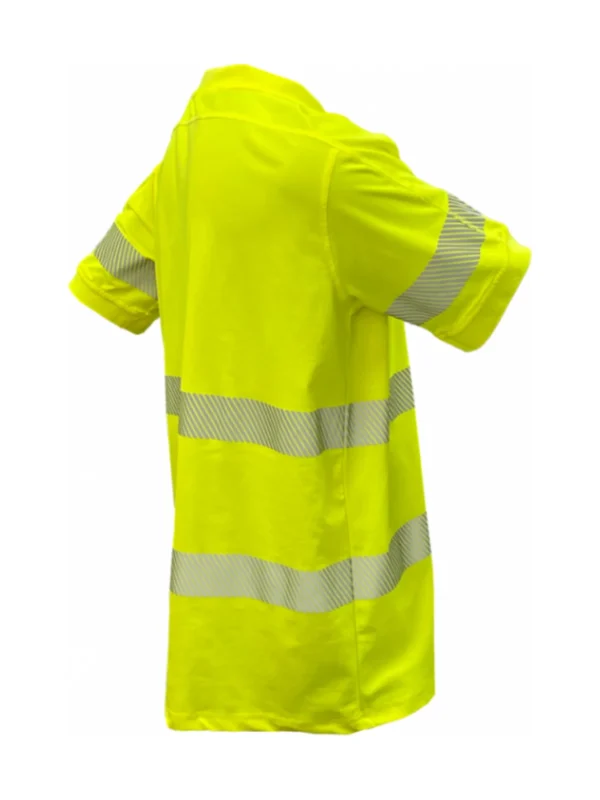 Koszulka ostrzegawcza BoSafety VIVID Hi-vis -C2 wysoka widoczność zółta