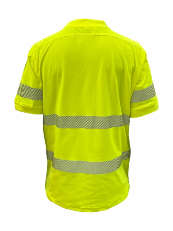 Koszulka ostrzegawcza BoSafety VIVID Hi-vis -C2 wysoka widoczność zółta