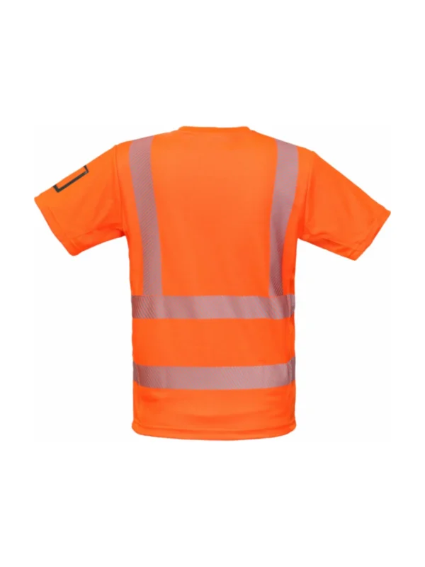 Koszulka robocza odblaskowa BoSafety RICO Hi-vis Klasa 2 pomarańczowa