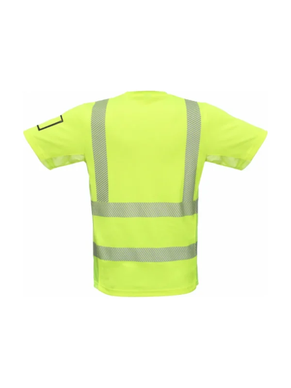 Koszulka robocza odblaskowa BoSafety RICO Hi-vis Klasa 2 zółta