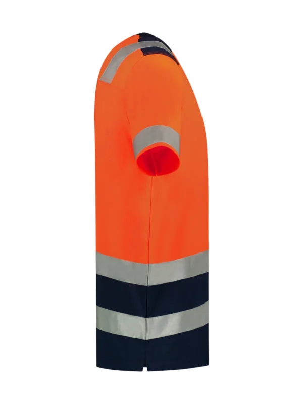 Koszulka robocza ostrzegawcza High Vis Bicolor Malfini pomarańczowa