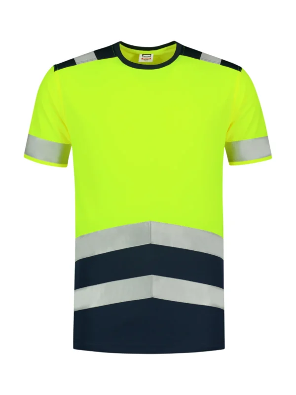 Koszulka robocza ostrzegawcza High Vis Bicolor Malfini żółta