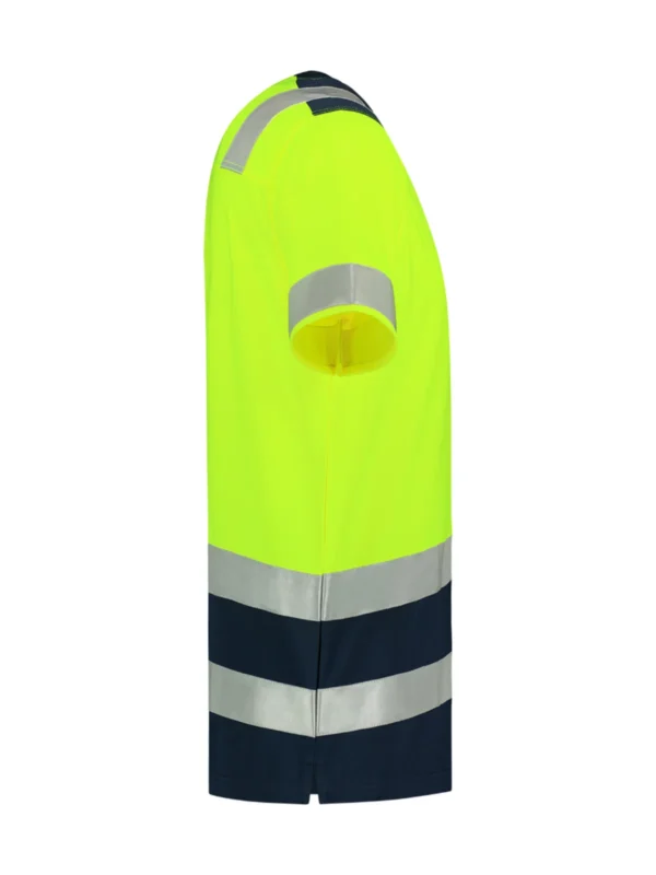 Koszulka robocza ostrzegawcza High Vis Bicolor Malfini żółta