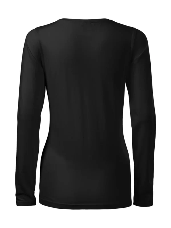 Koszulka slim-fit bawełniana damska Slim Malfini czarna
