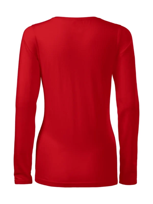 Koszulka slim-fit bawełniana damska Slim Malfini czerwona
