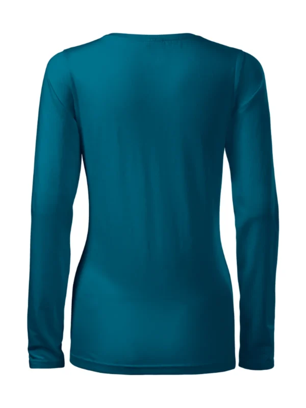 Koszulka slim-fit bawełniana damska Slim Malfini petrol blue