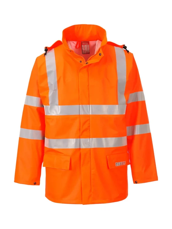 Kurtka ostrzegawcza trudnopalna Sealtex Flame pomarańczowa Portwest FR41