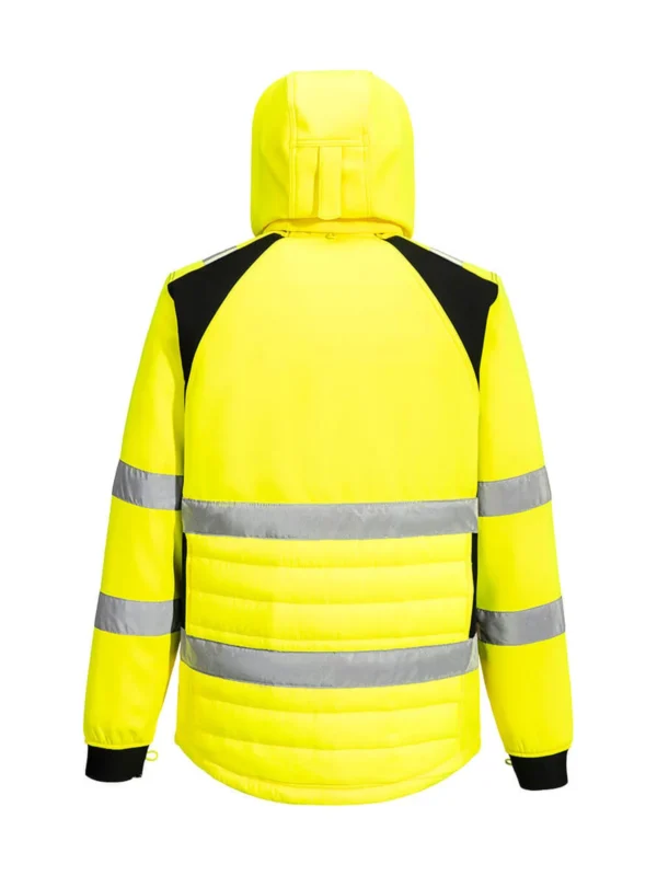 Kurtka robocza ostrzegawcza hybrydowa WX2 Eco żółta Portwest CD863