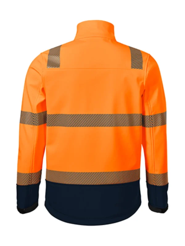 Kurtka robocza ostrzegawcza softshell Malfini Drop pomarańczowa