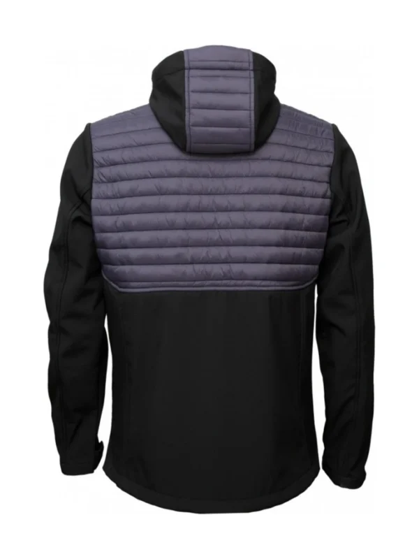 Kurtka robocza softshell hybrydowa Bosafety Roxon granatowo-czarny