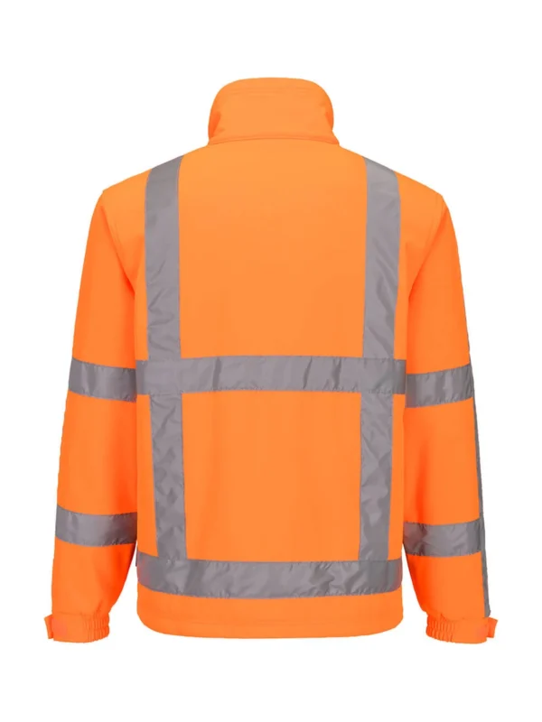 Kurtka robocza softshell wodoodporna ostrzegawcza pomarańczowa Portwest R462