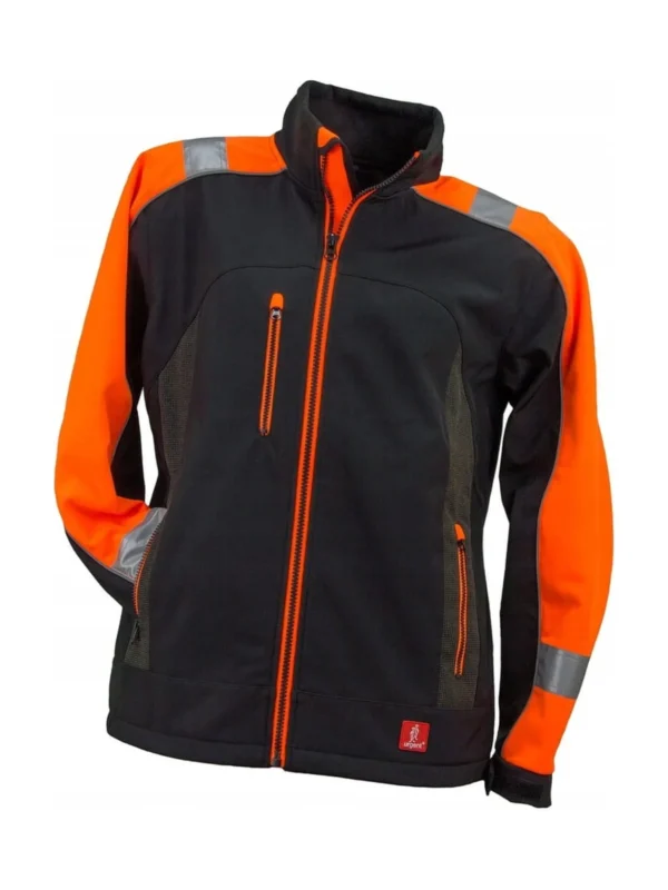 Kurtka robocza Urgent softshell ostrzegawcza HV pomarańczowa