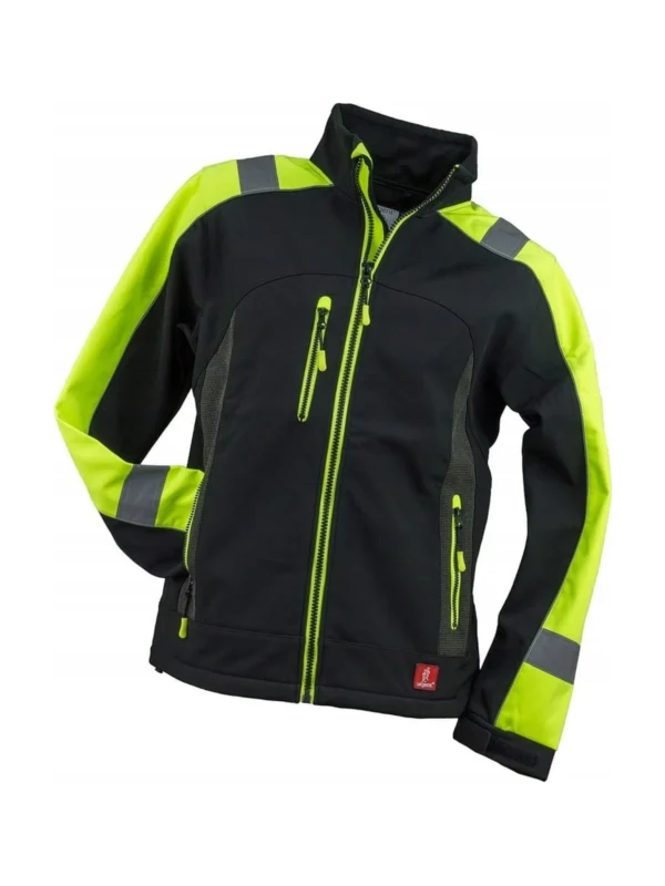 Kurtka robocza Urgent softshell ostrzegawcza HV żółta