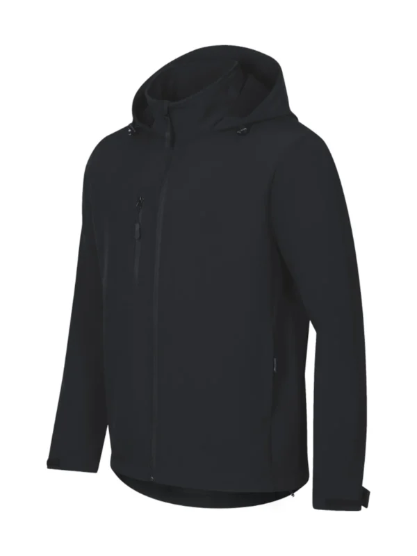 Kurtka softshell 4-way stretch Malfini Trail ciemnoszara