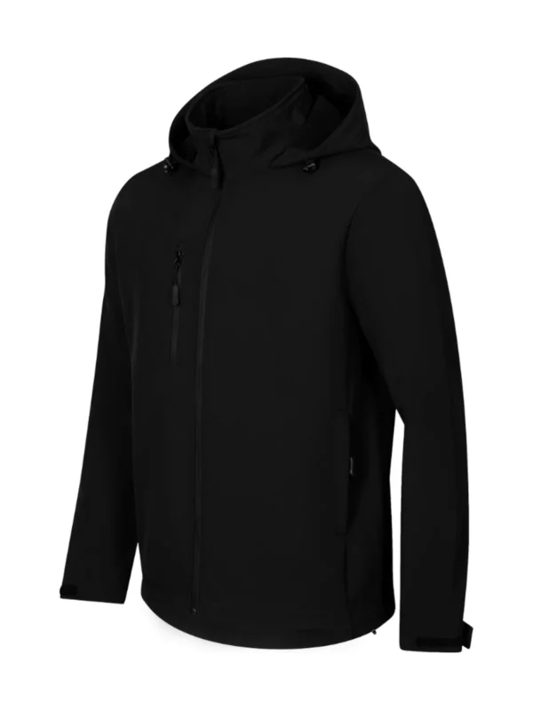 Kurtka softshell 4-way stretch Malfini Trail czarna