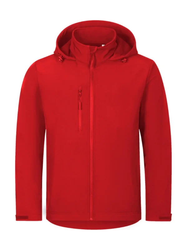Kurtka softshell 4-way stretch Malfini Trail czerwona