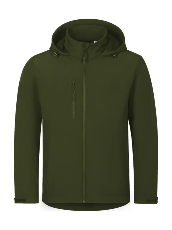 Kurtka softshell 4-way stretch Malfini Trail khaki