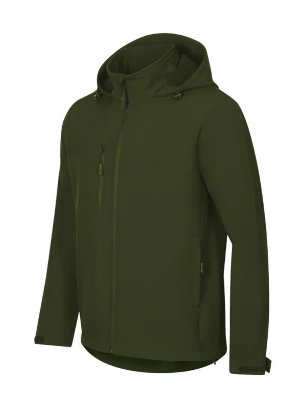 Kurtka softshell 4-way stretch Malfini Trail khaki