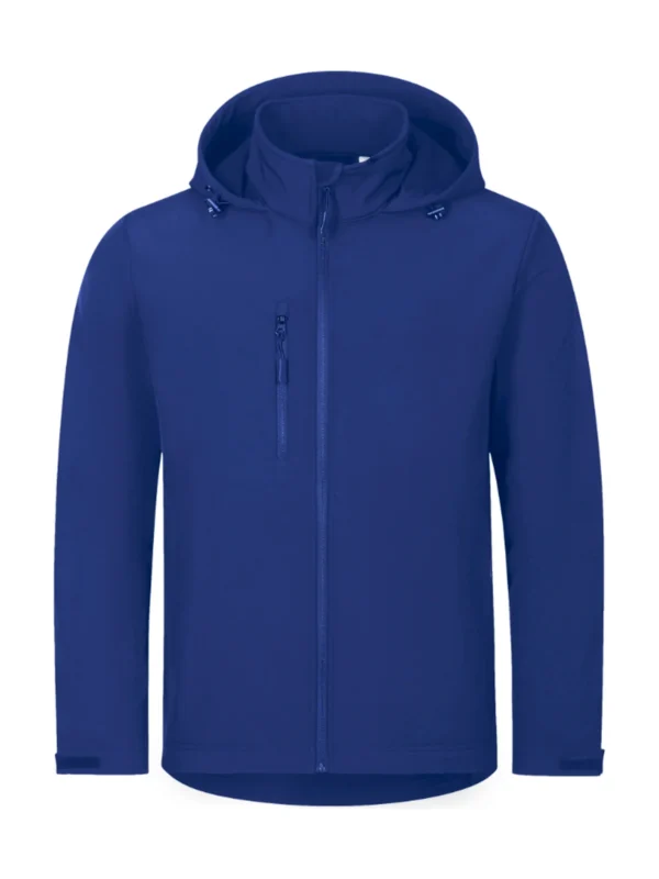 Kurtka softshell 4-way stretch Malfini Trail niebieska