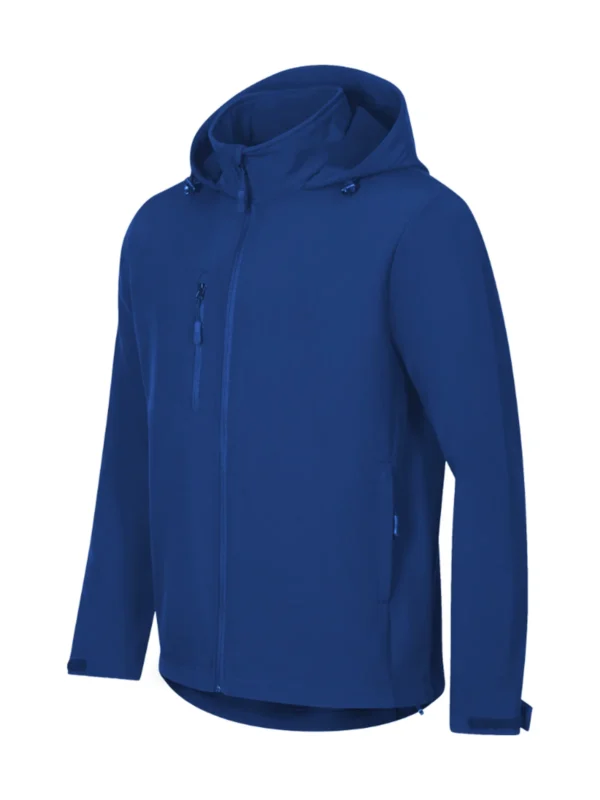 Kurtka softshell 4-way stretch Malfini Trail niebieska